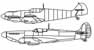 Bf 109 and Spitfire side plans