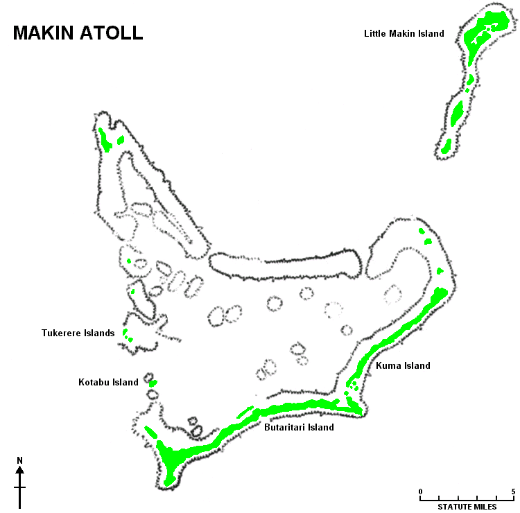Map of Makin Atoll 