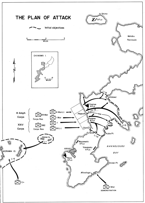 Battle of Okinawa: The Plan of Attack. 