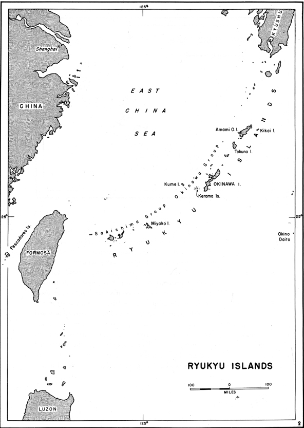 Battle of Okinawa: The Ryukyu Islands. 