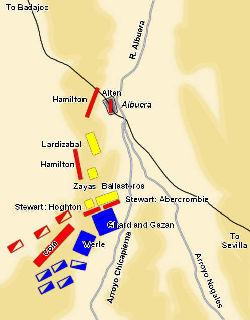 Battle of Albuera, 16 May 1811, 11.30am 