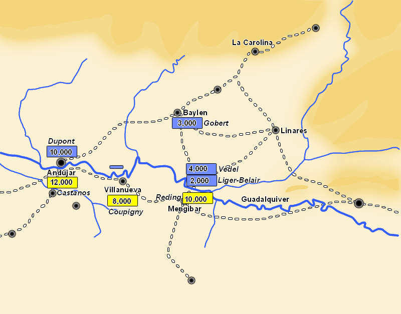 Battle of Baylen, 15 July 1808 