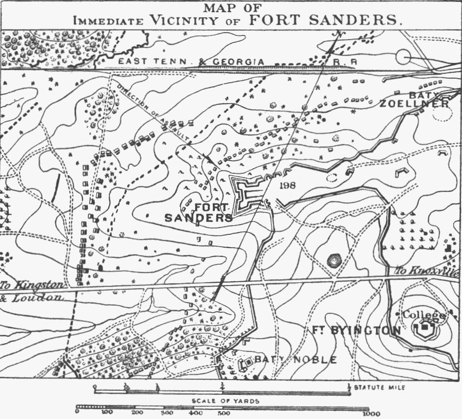 The Defences of Knoxville, November 1863: Fort Sanders