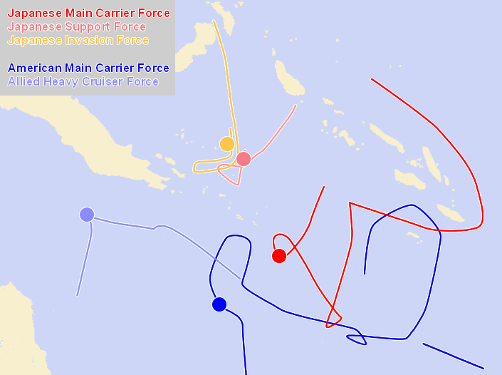 Battle of the Coral Sea: 8 May 1942, 09:00 