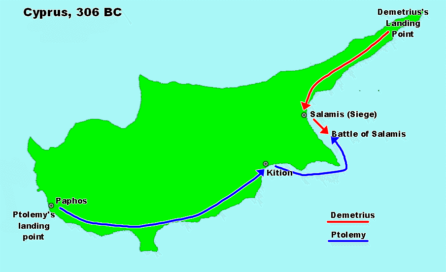 Mapa tažení 