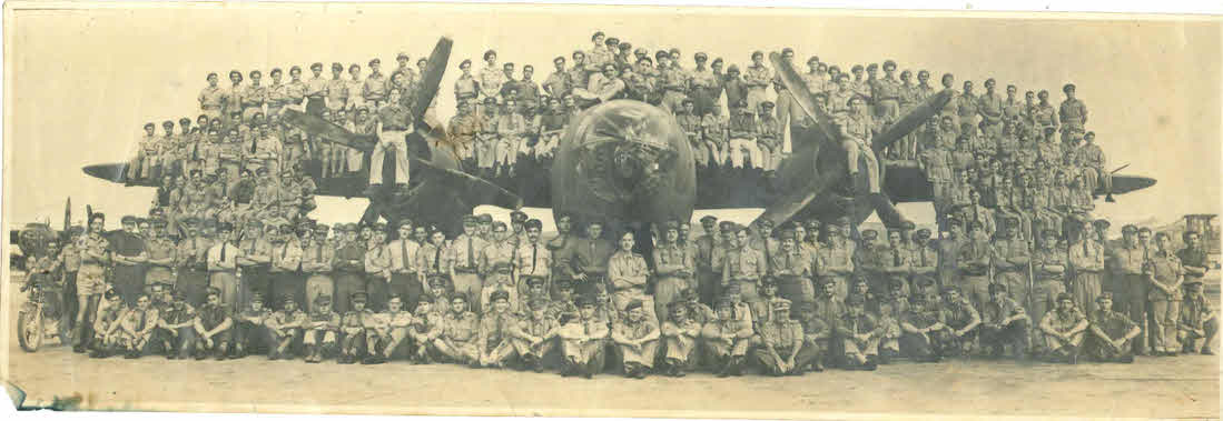 Men of No.12 Squadron, SAAF, in Italy 
