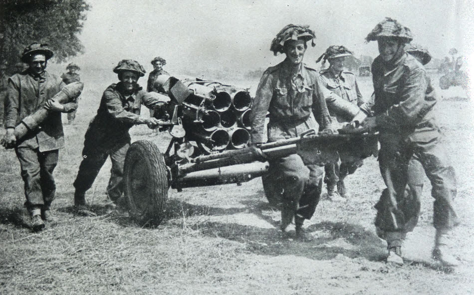 15cm Nebelwerfer 41 captured at Cagny 