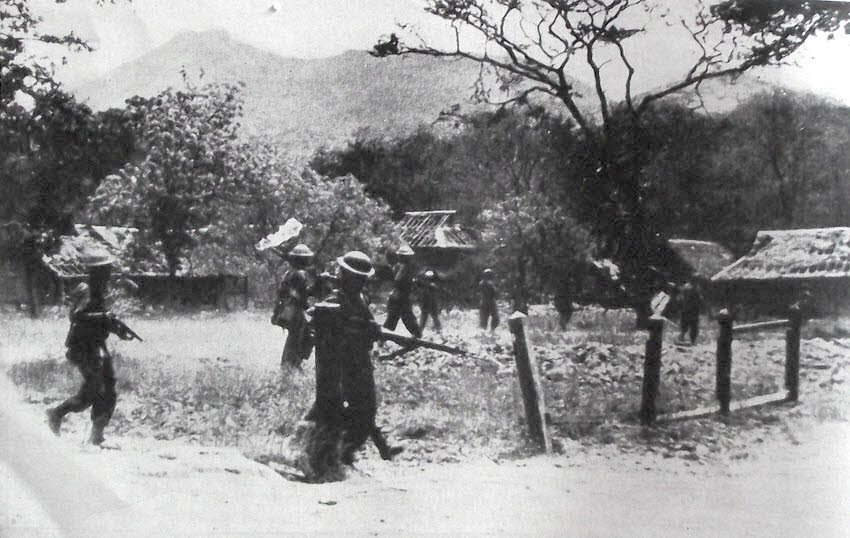 20th Indian Division in Kyaukse, Burma 