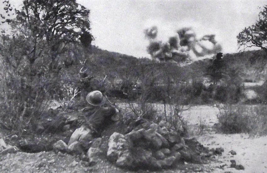Air Attack on Japanese on Mount Popa, Burma 