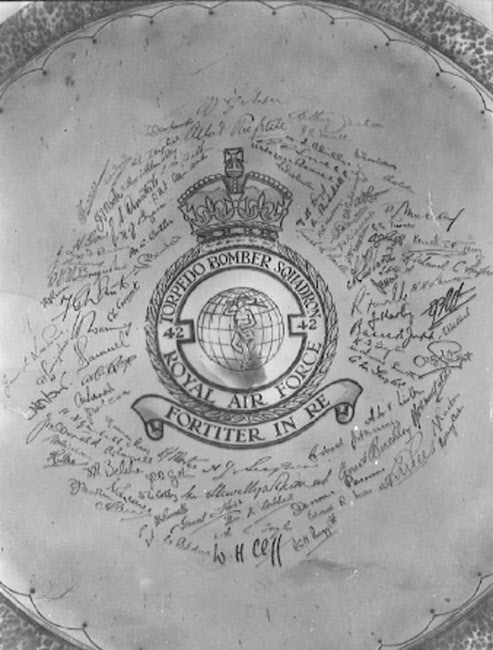 Squadron Plate from No.42 Squadron 