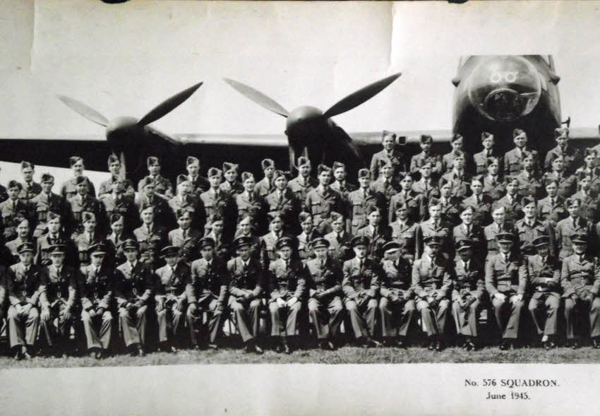 No.576 Squadron Group Photo, June 1945 (2 of 4) 