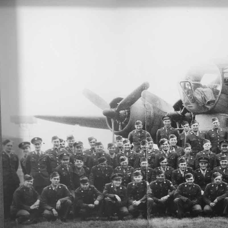 92nd Bombardment Group at Alconbury, 1943 (left) 