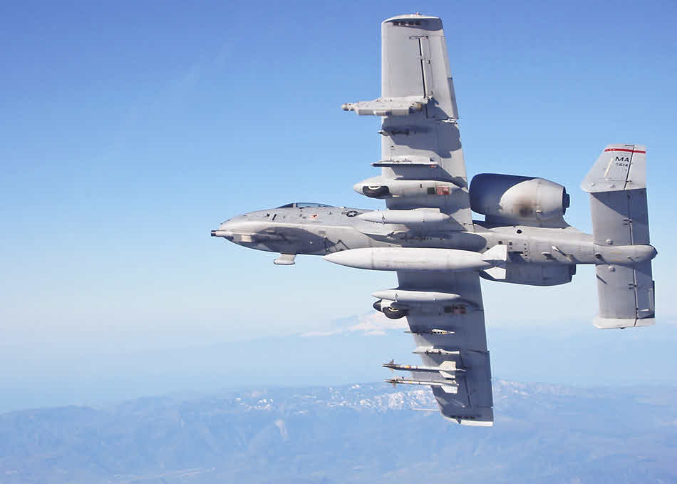 A-10 of 104th Fighter Wing in flight, Iraq 2003 (2 of 2) 