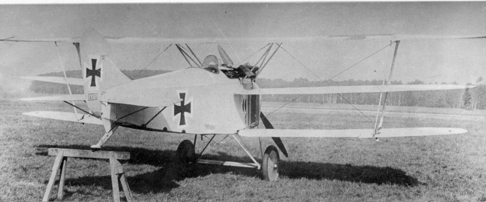 A.E.G. Dr.I from the rear, 1917 