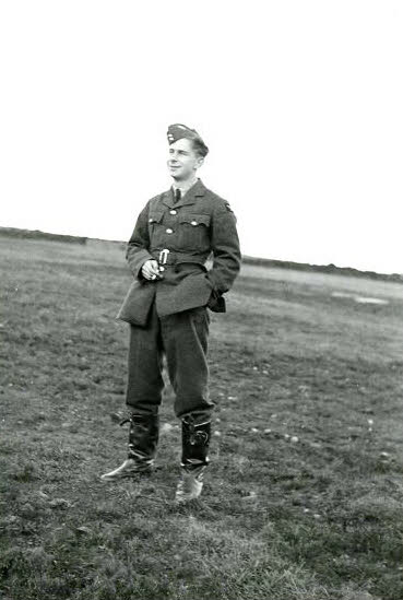 Sgt. A.J. Griffiths of No.144 Squadron 