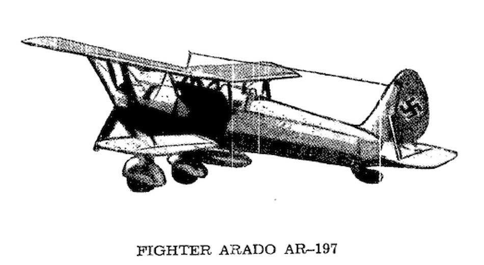 Arado Ar 197 left view 