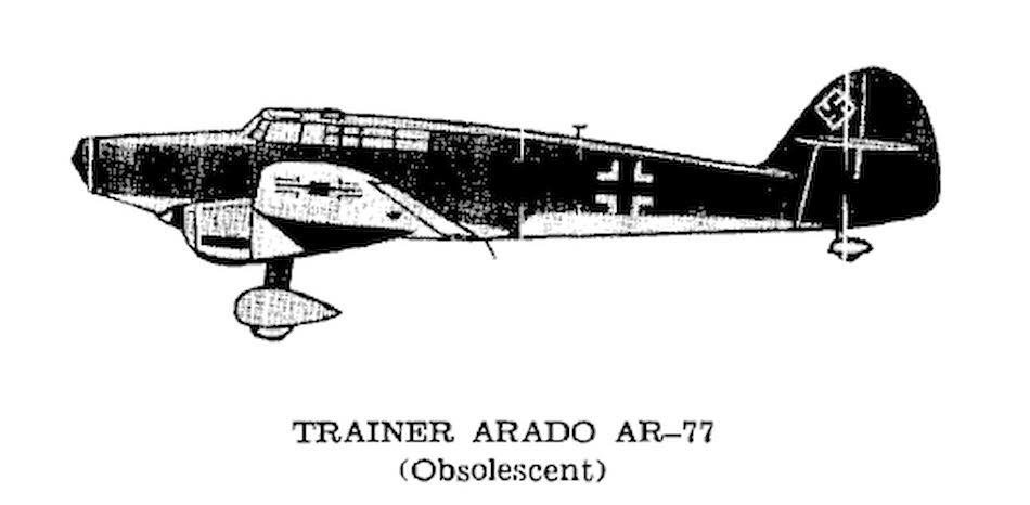 Arado Ar 77 left view 