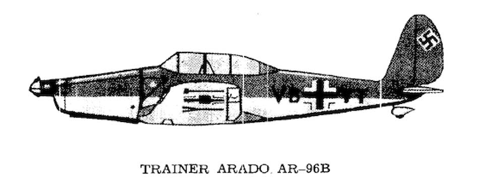 Arado Ar 96B left view 