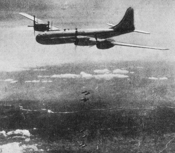 Boeing B-29 Superfortress over Manchuria