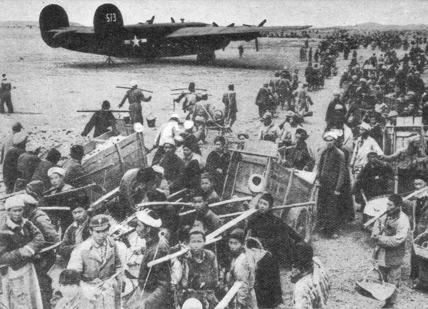 Consolidated C-87 Liberator Express in China