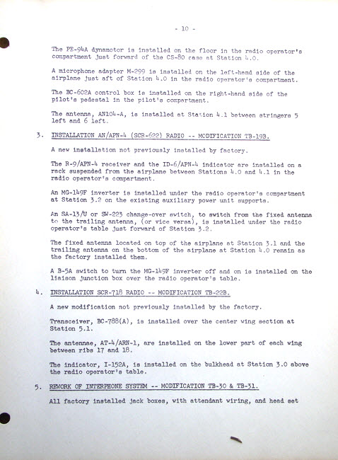 C-109 Modification Manual - p.10 Radio Modifications