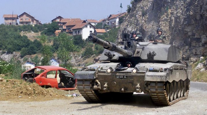 C Squadron the 2nd Royal Tank Regiment based in Mrkonjic grad in central Bosnia