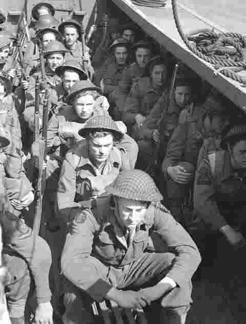 Commandos at Dieppe. 