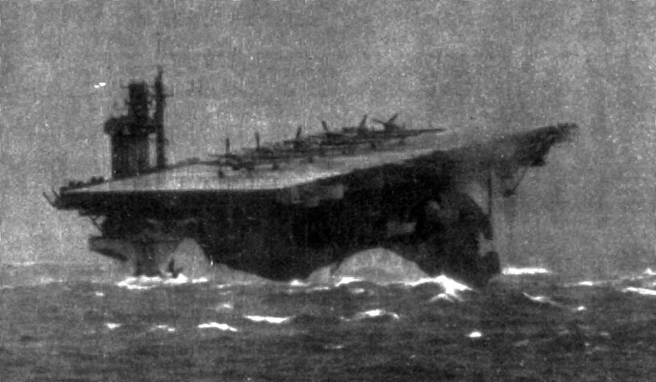 HMS Biter during Operation Torch
