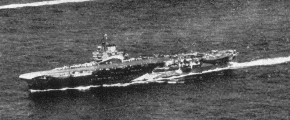 HMS Victorious in August 1942 
