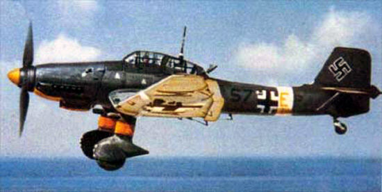 Junkers Ju 87 - colour picture