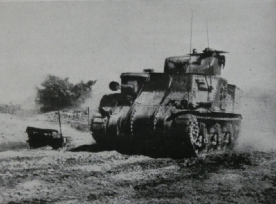 M3 Grant of the 25th Dragoons, Burma, 1944 