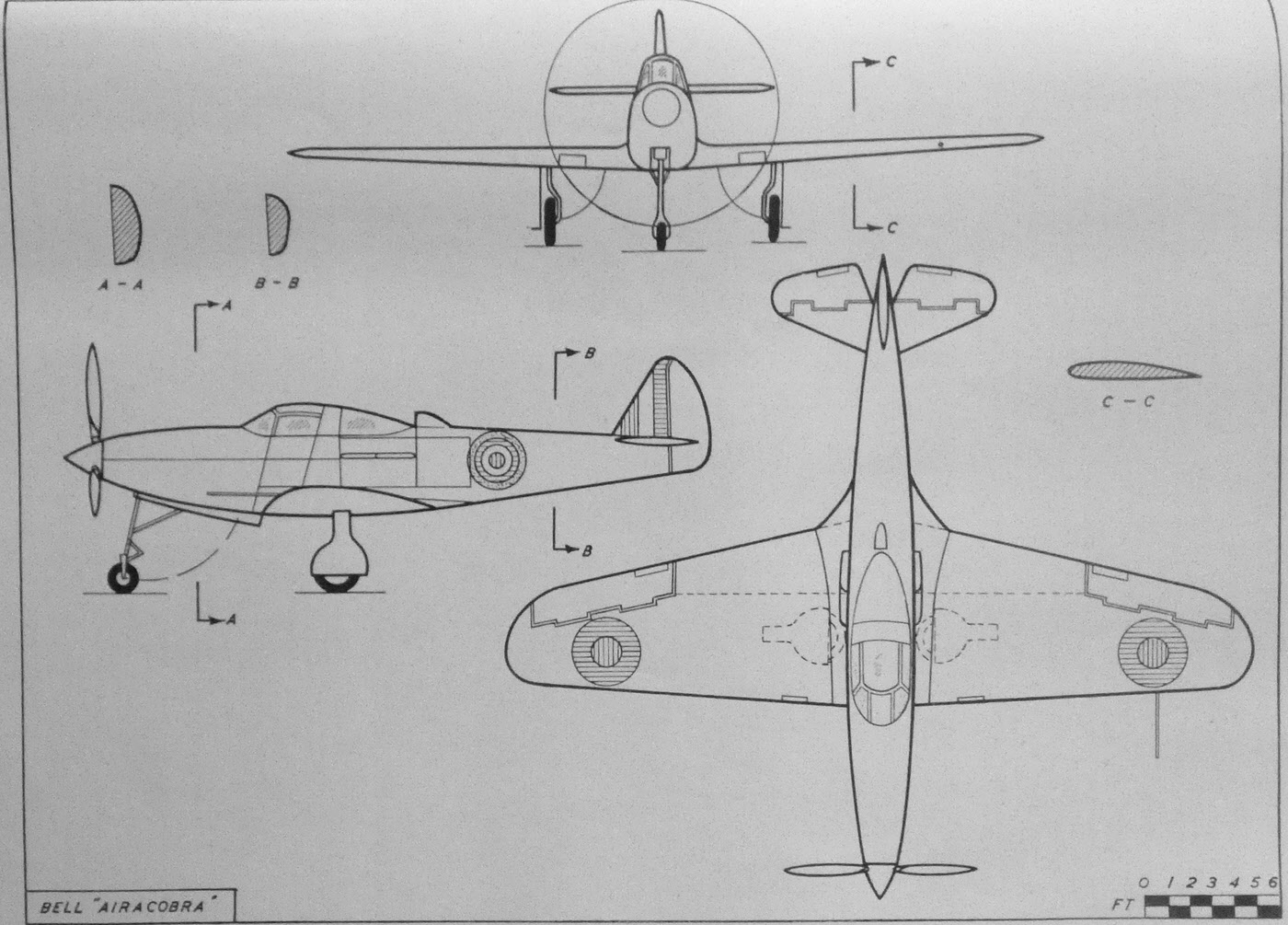 Plans of Bell P-39 Airacobra 