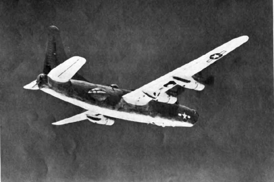 Consolidated PB4Y-2 Privateer from the rear-right