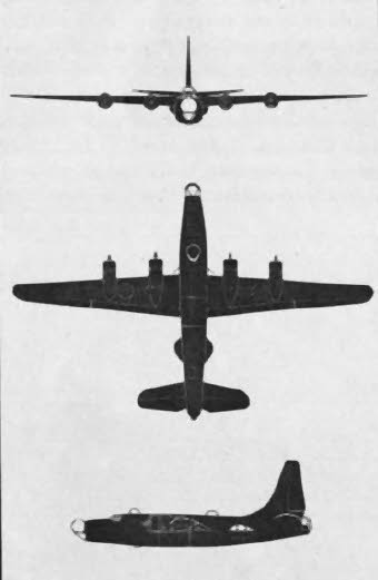Plans of the Consolidated PB4Y-2 Privateer 