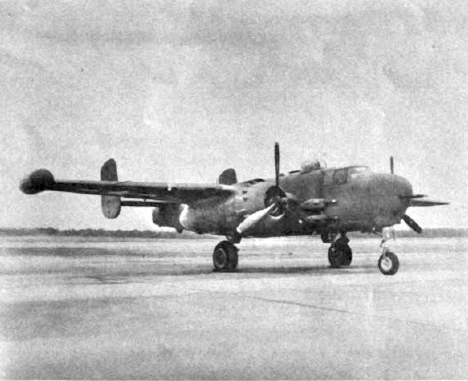 North American PBJ-1H Mitchell.