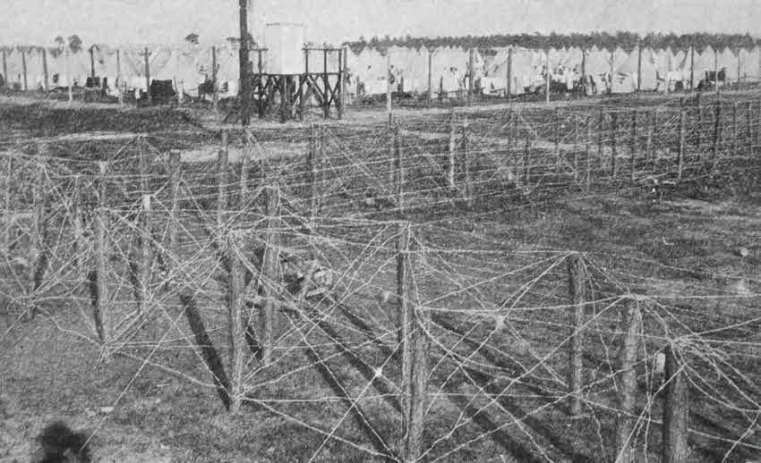 POW Camp at Camberley, 1914 