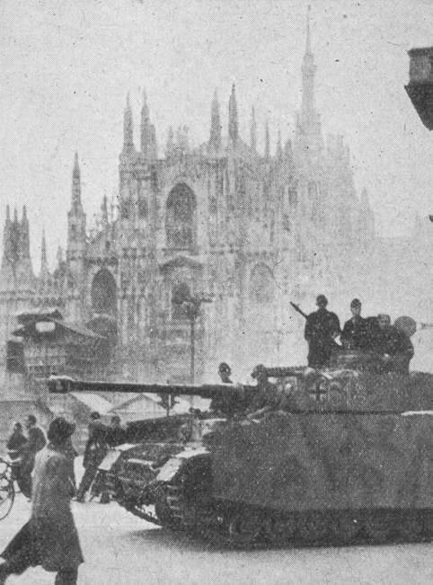 Panzer IV in Milan 
