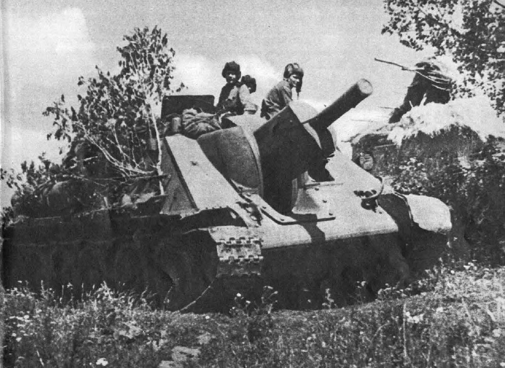 SU-122 from the Front 