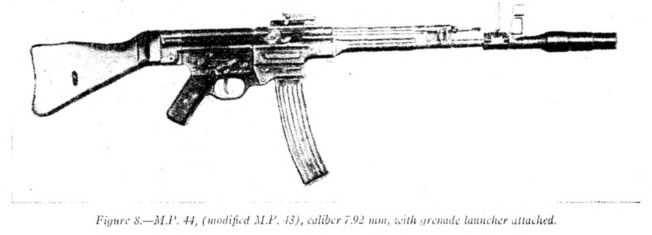 Sturmgewehr 44 (MP 44) from the right 