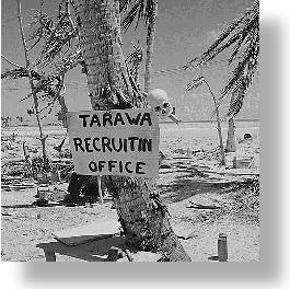 Grim humour on Tarawa