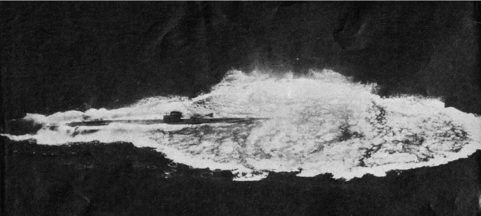 U-118 Surfacing Under Attack 