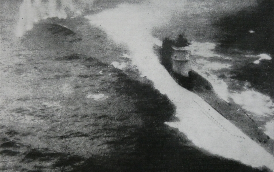 U-361 under attack 