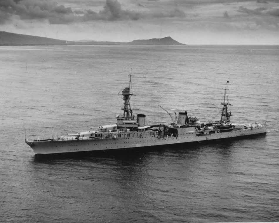 USS Augusta (CA-31), Honolulu, 31 July 1933 