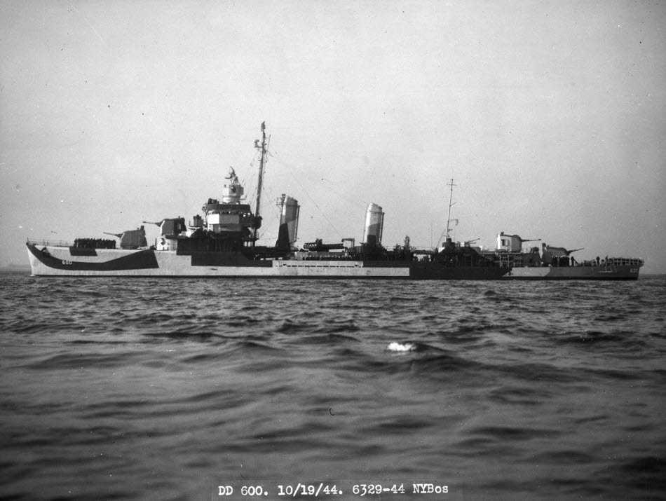 USS Boyle (DD-600), 19 October 1944 
