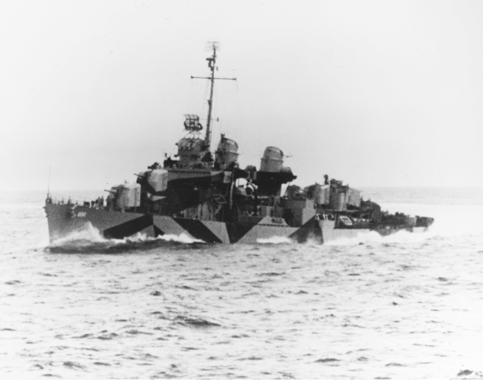 USS Braine (DD-630), c.1944 