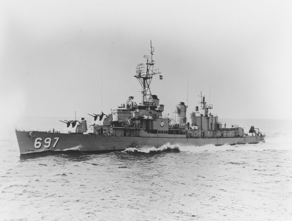 USS Charles S Sperry (DD-697), 1960s 
