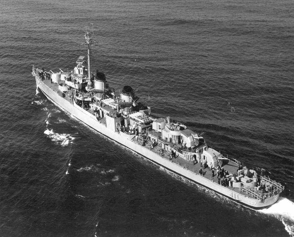 USS Chaucey (DD-667), 1959 