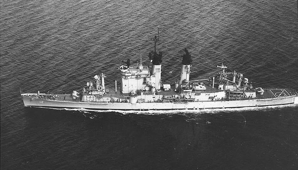 USS Columbus (CG-12). 