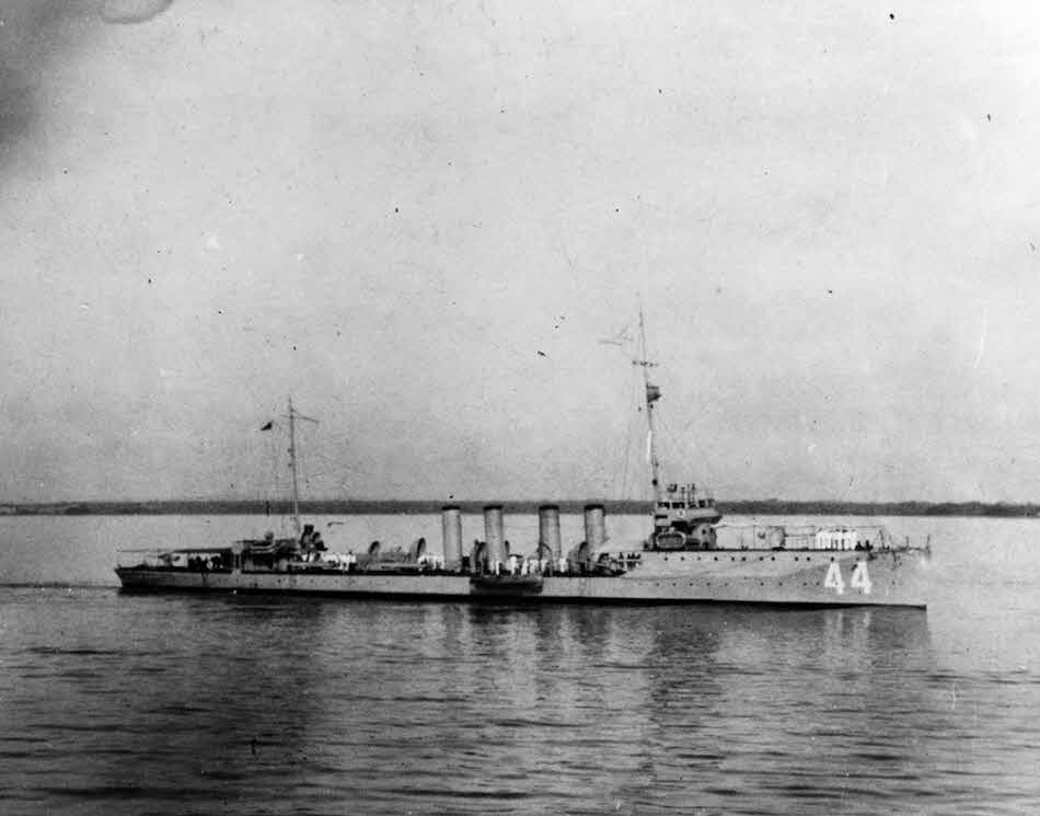 USS Cummings (DD-44), 1919 