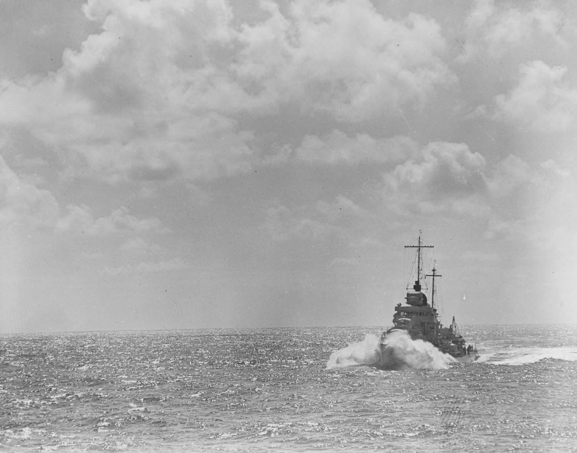 USS Flusser (DD-368) before the war 